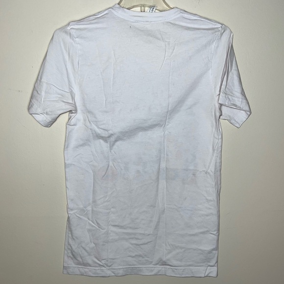 Halloween Graphic T-shirt Pumpkins Ghosts Bats Cats Witches Cobwebs Size Small - Picture 5 of 8